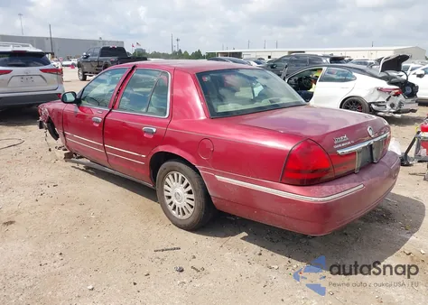 2003 Mercury Grand Marquis Gs из США, поврежденный, VIN 2MEFM74W53X689222